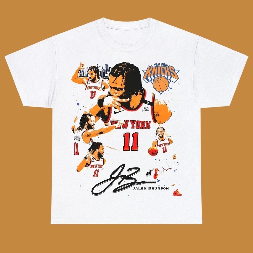 Jalen Brunson  Basketball Shirt Classic 90S Graphic Tee Gift
